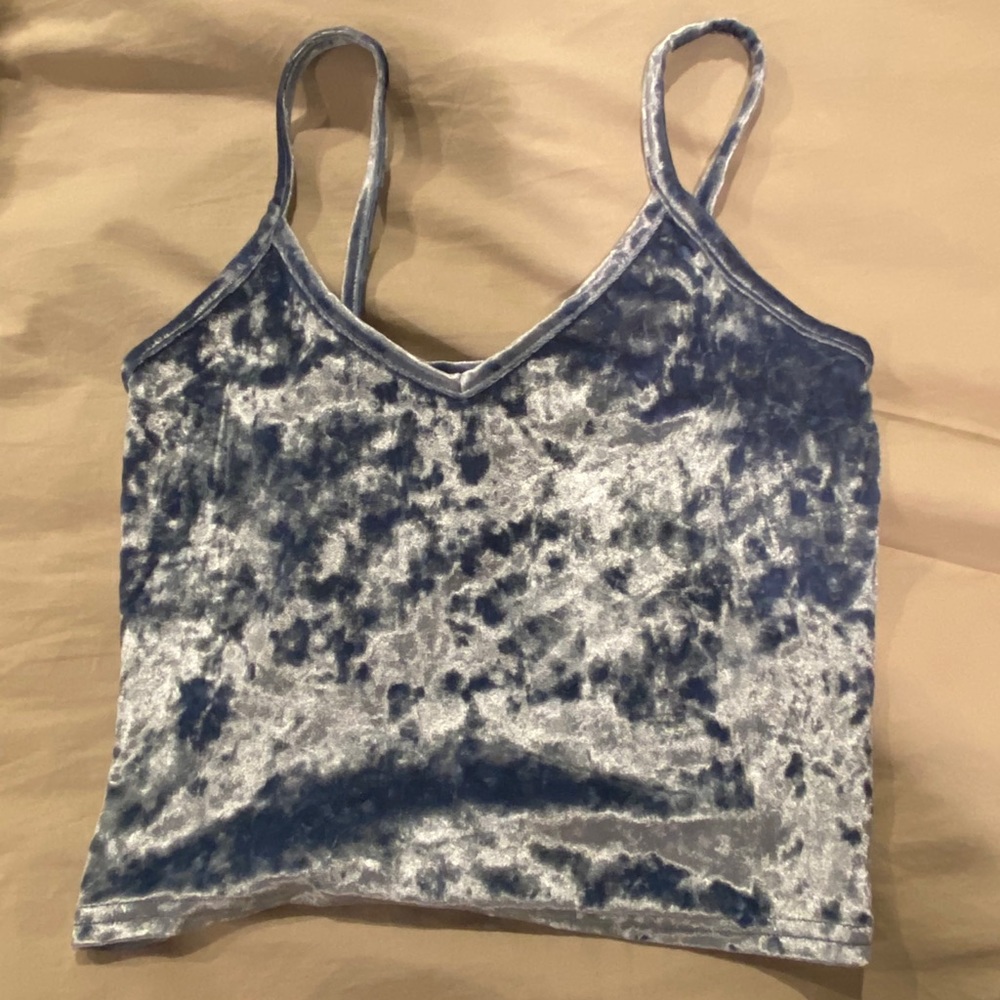 Blue tank top